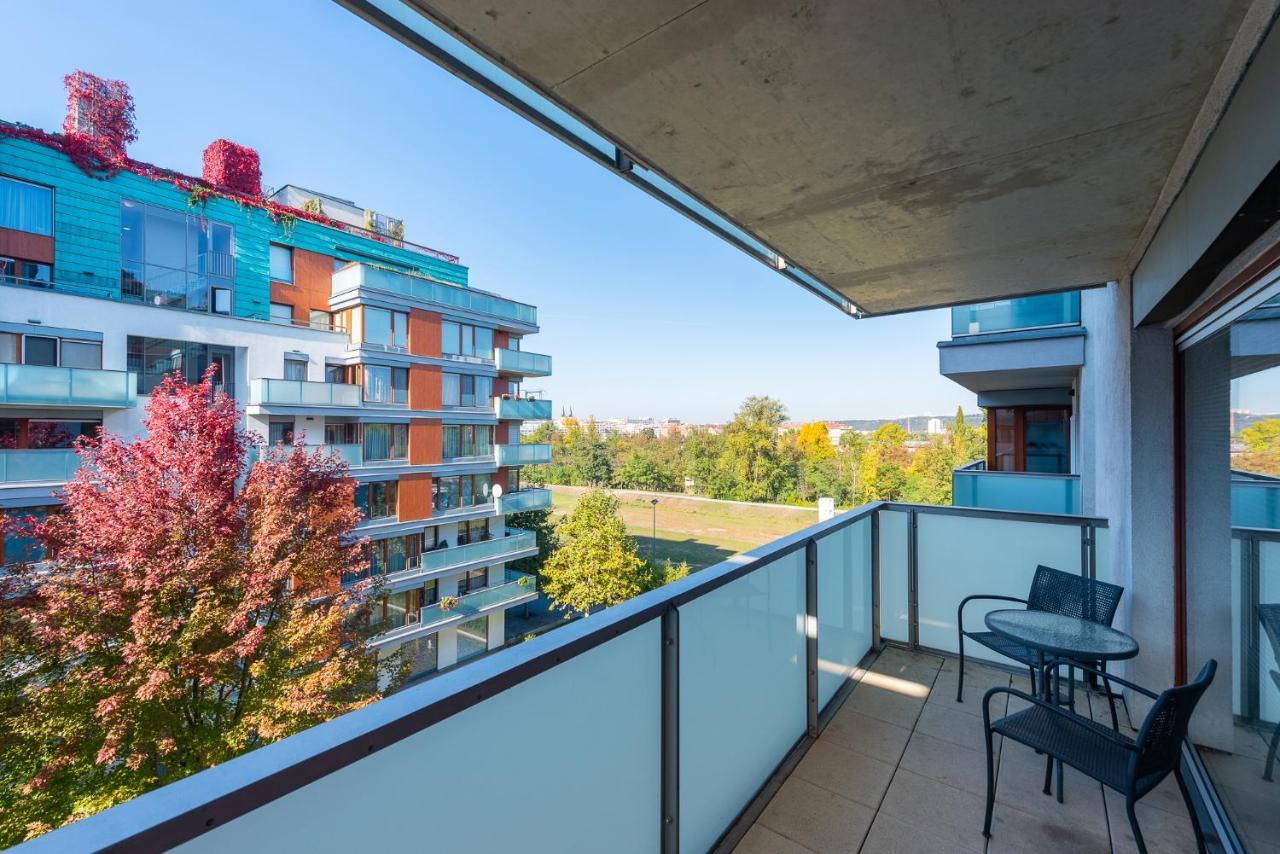 Luxury Apartment River Diamond Residence Prague Exterior photo