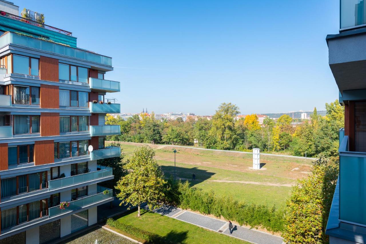 Luxury Apartment River Diamond Residence Prague Exterior photo